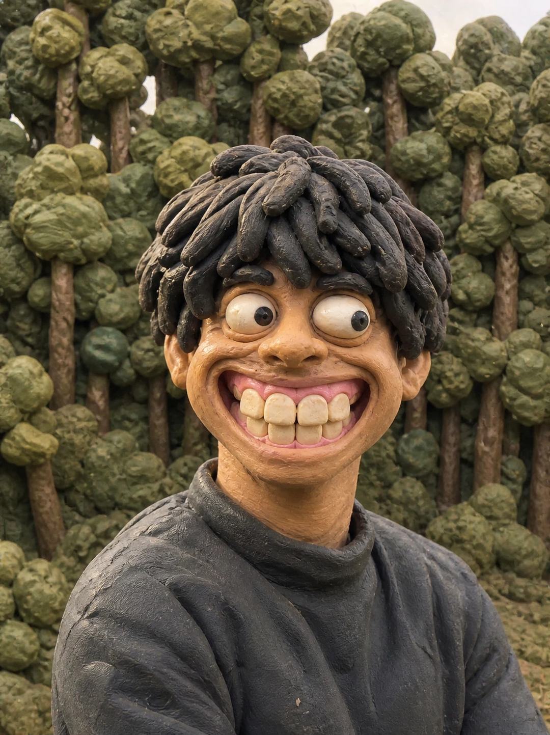 Absurdist Claymation Style Transfer Photo Prompt, image 2