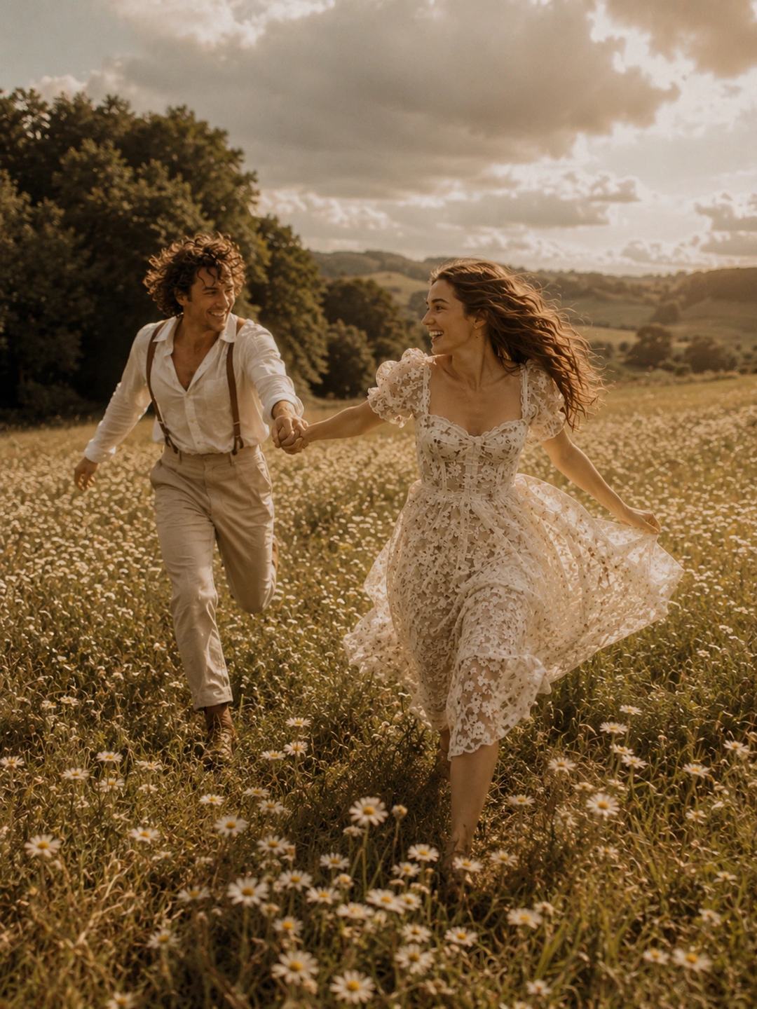 Couple Prompt (Wildflower Meadow) – Gemini AI Photo — image 4