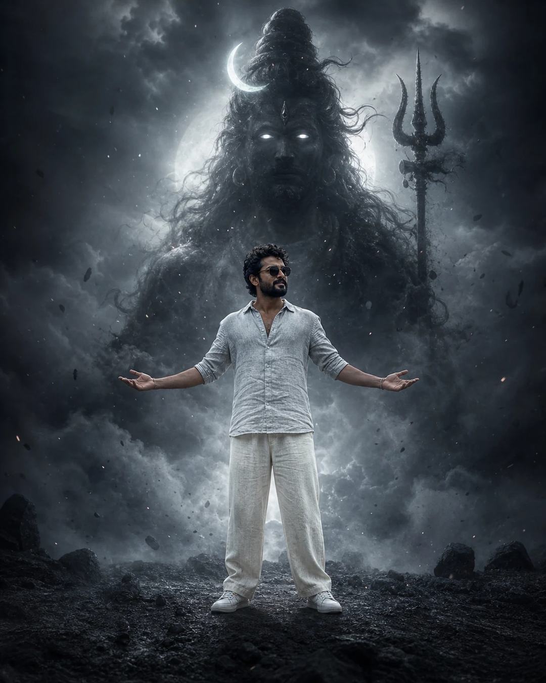 Lord Shiva Divine Cinematic Portrait AI Prompt — image 2