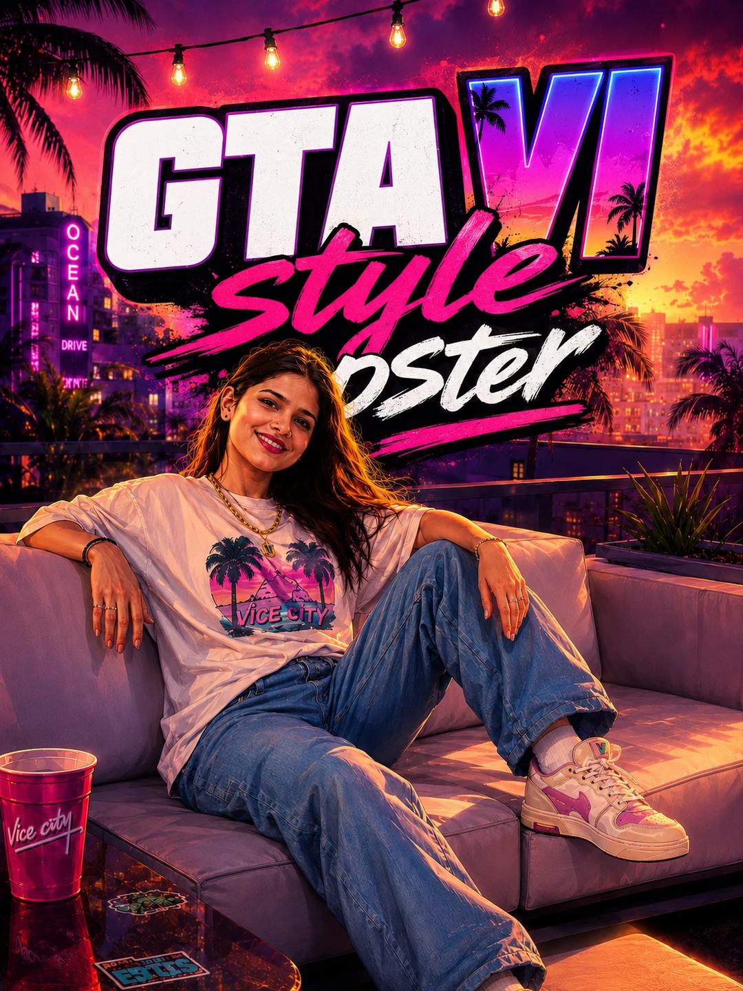 GTA VI Prompt – GTA 6 Style AI Prompt, image 1