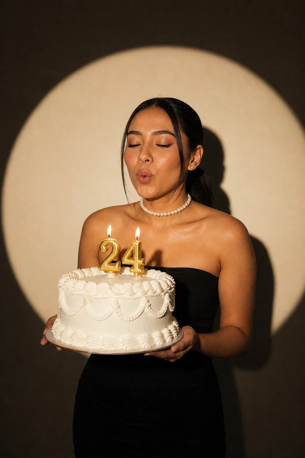Birthday Candle-Blow Portrait 24 Photo Prompt, image 4