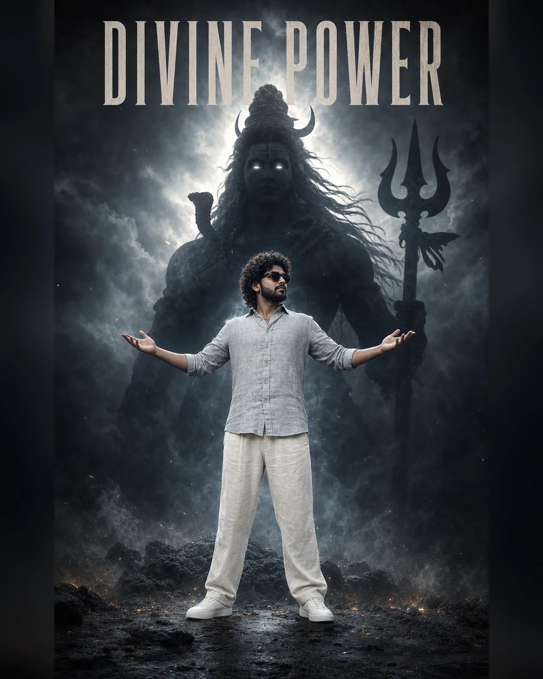 Lord Shiva Divine Cinematic Portrait AI Prompt — image 1