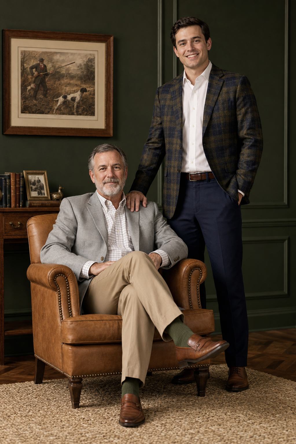 Father & Son Portrait – Gemini AI Photo Prompt — image 1