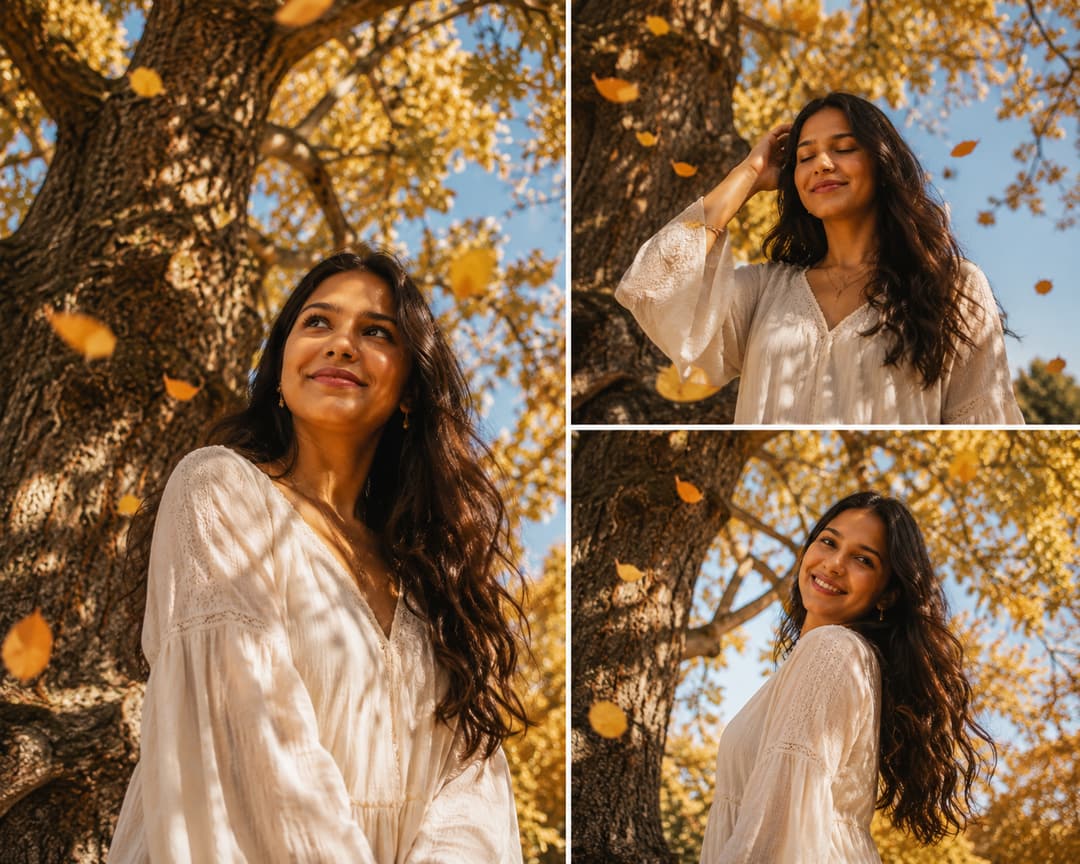 Autumn Fashion Portrait – Gemini AI Photo Prompt — image 2