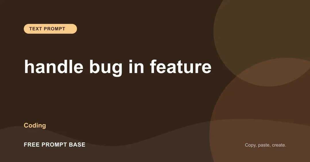 handle bug in feature AI prompt cover