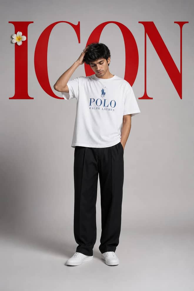 Luxury Studio Bold Typography Editorial Prompt