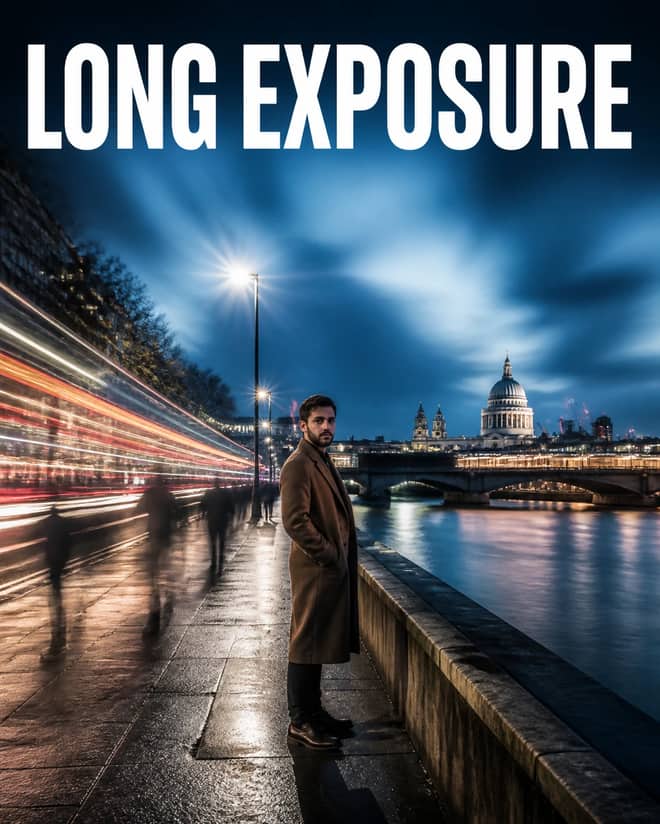 Professional Long Exposure Cinematic Photography Prompt