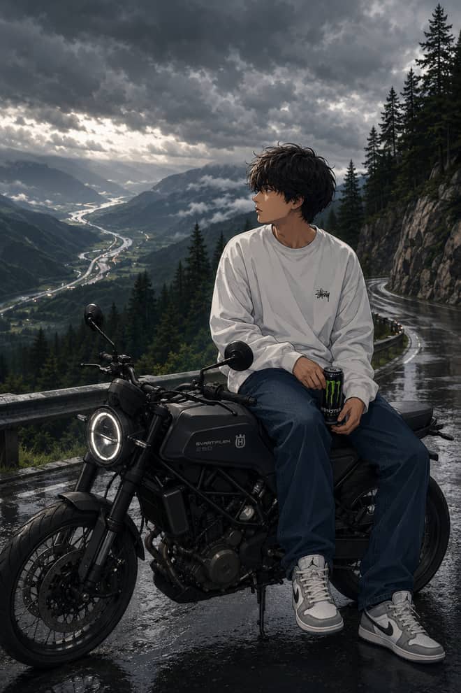 Bike Lifestyle Portrait – Gemini AI Photo Prompt