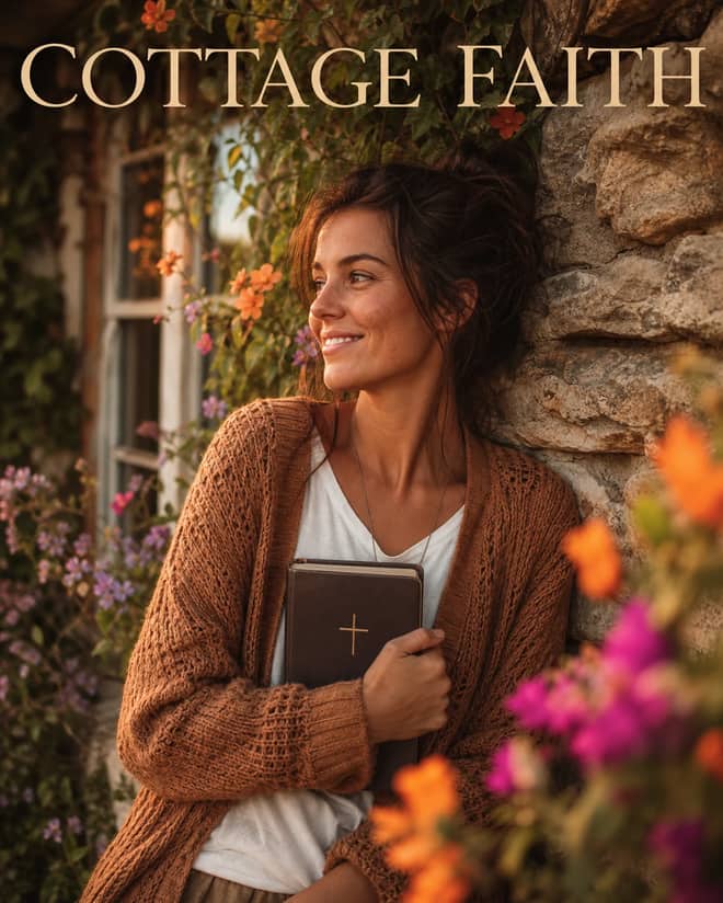 Ivy Cottage Bible Golden Hour Portrait Prompt