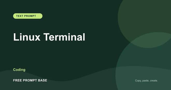 Linux Terminal AI prompt cover