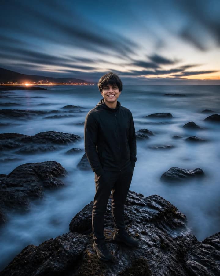 Long Exposure Cinematic Photography AI Prompt