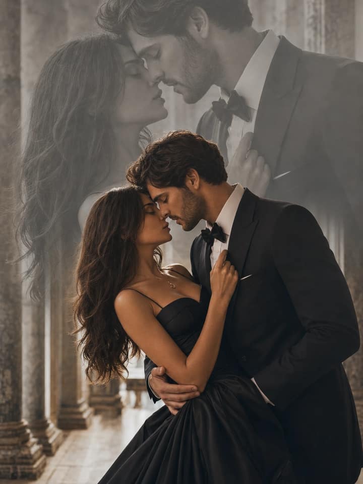 Double Exposure Couple – Gemini AI Photo Prompt