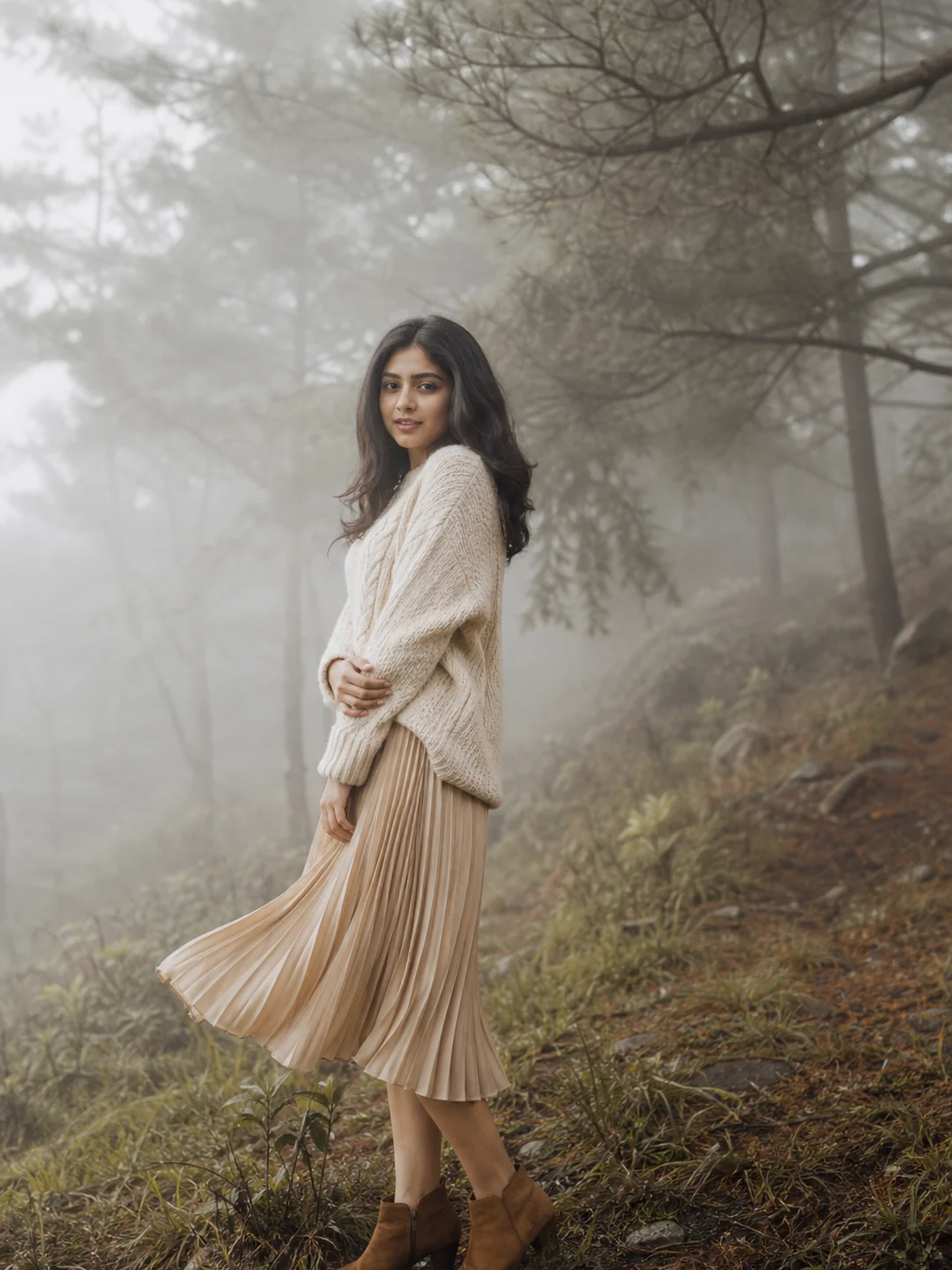 foggy forest ai photo editing prompt example 4 — 5 Stunning Foggy Forest AI Photo Editing Prompts
