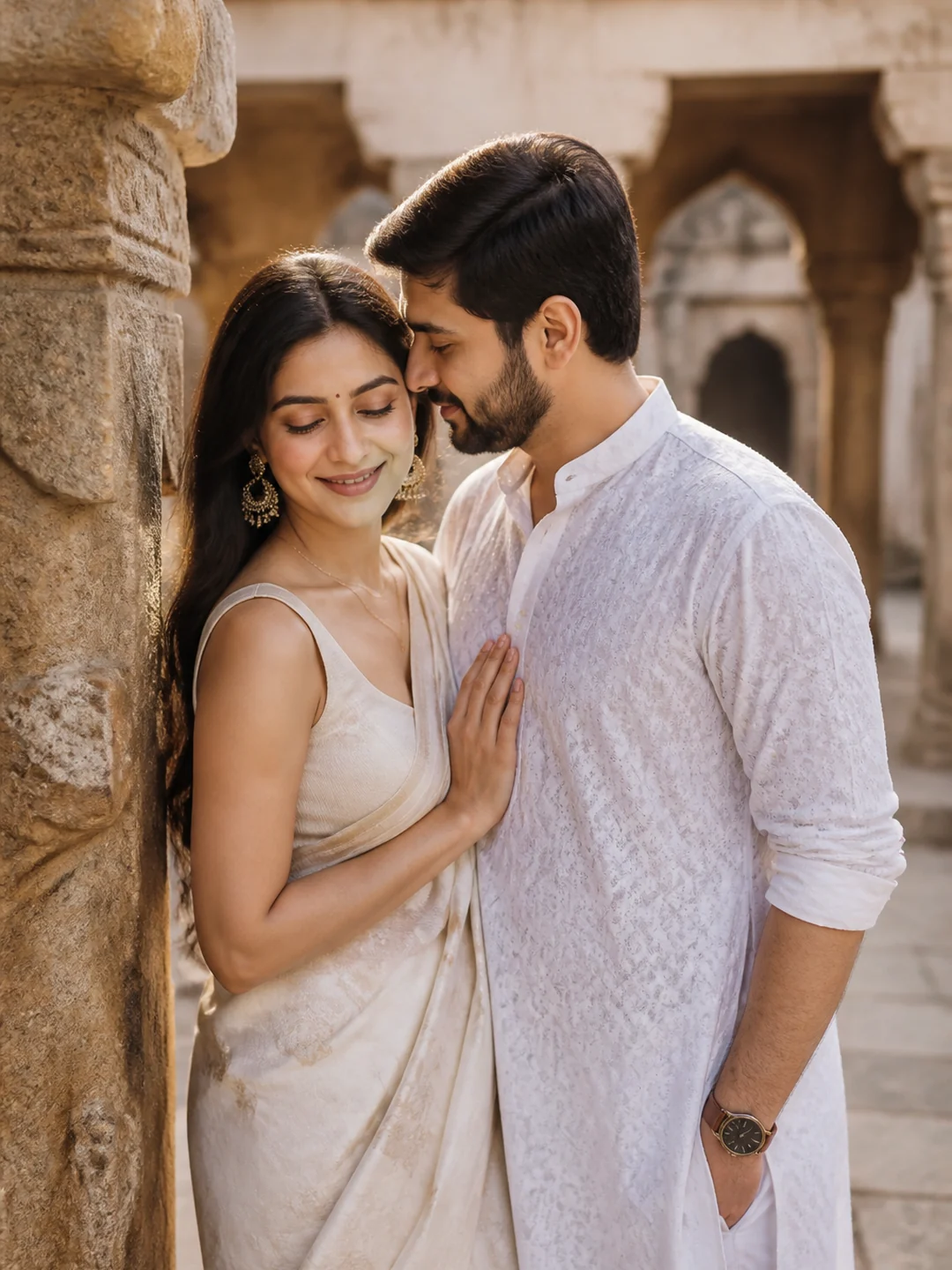 gemini romantic couple ai photo prompt example 4 — 5 Stunning Gemini Romantic Couple AI Photo Prompts 2026