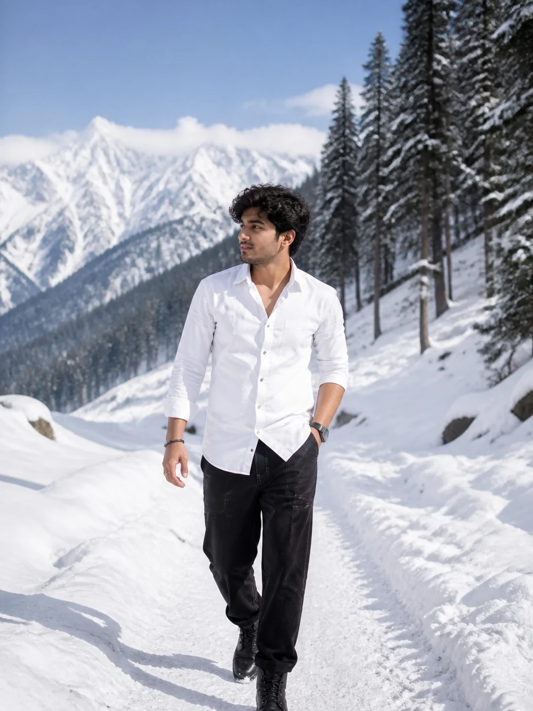 kashmir ice mountains ai photo editing prompt example 1 — 5 Stunning Kashmir Ice Mountains AI Photo Editing Prompts