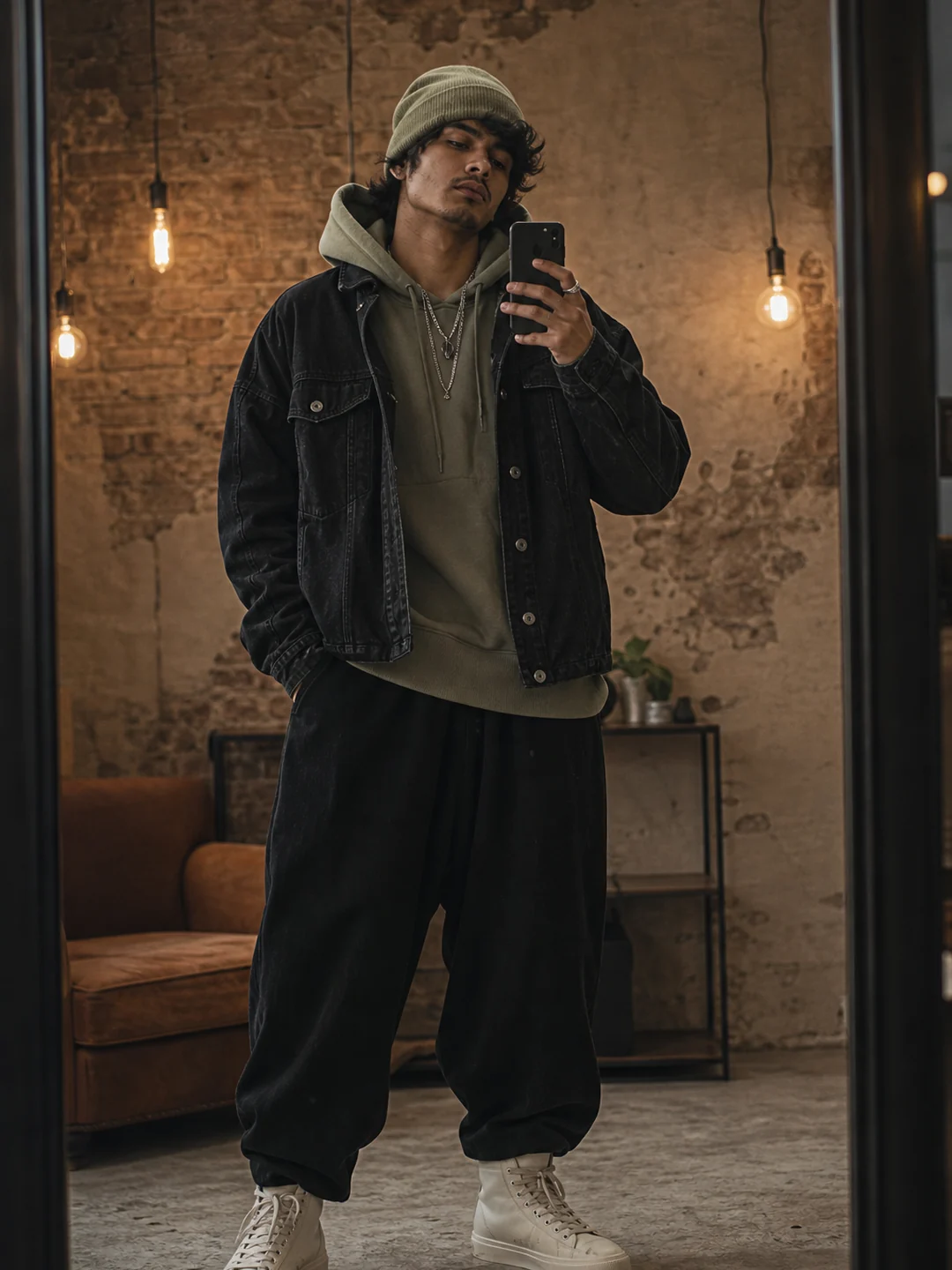 gemini ai mirror selfie prompt boys example 4 — 5 Best Gemini AI Mirror Selfie Prompts for Boys 2026