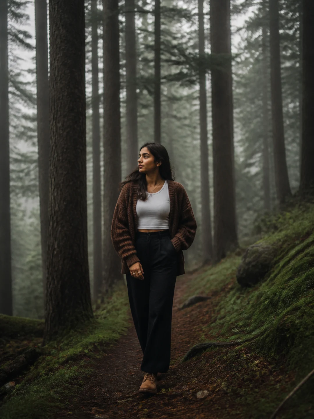 foggy forest ai photo editing prompt example 5 — 5 Stunning Foggy Forest AI Photo Editing Prompts