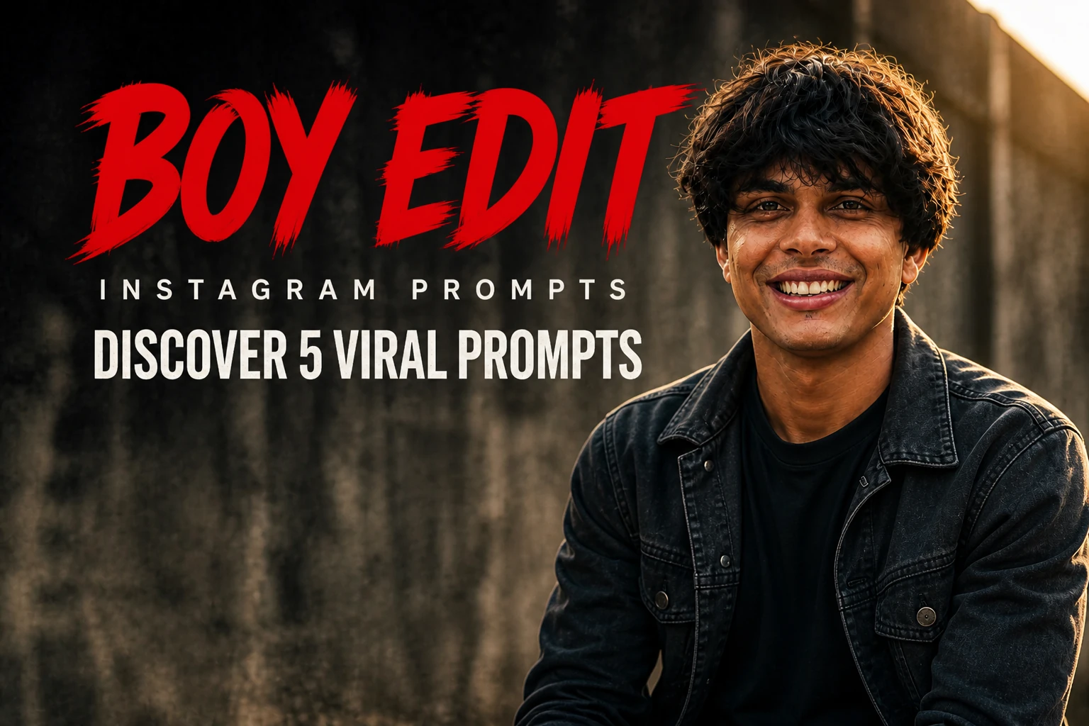 5 Best Viral Instagram Boy Photo Editing Prompts That Actually Work