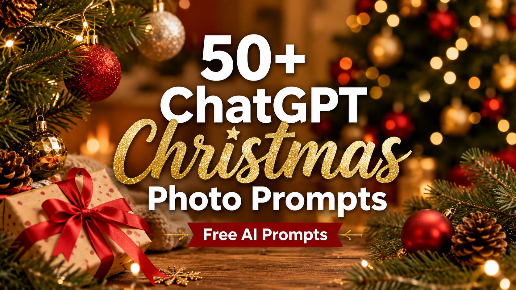 50+ ChatGPT Christmas Photo Prompts (Free AI Prompts)