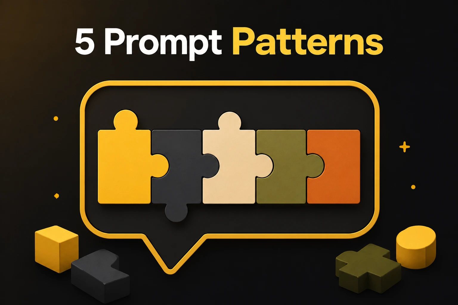 Five Prompt Patterns That Quietly Outperform Everything Else