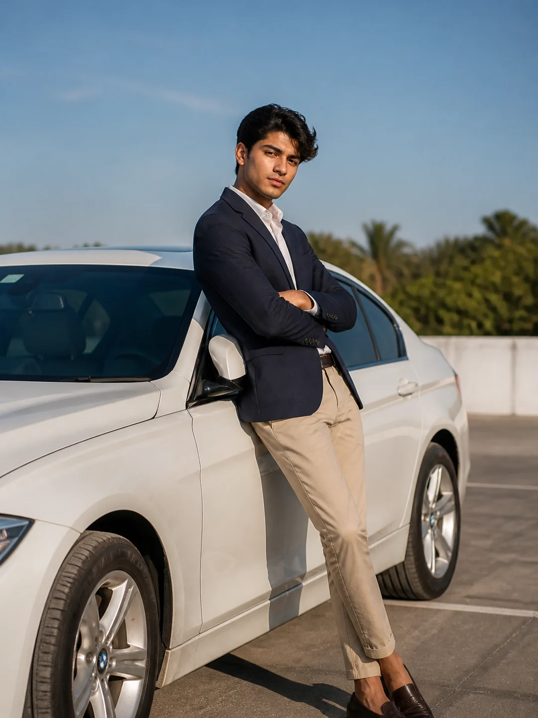 gemini boys car ai photo prompts example 2 — 5 Best Gemini Boys Car AI Photo Prompts