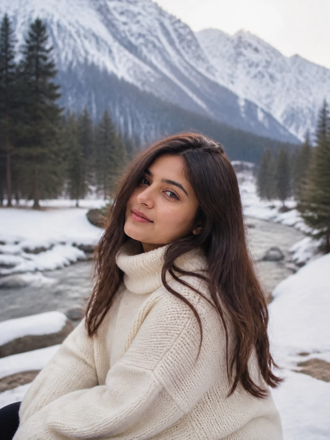 kashmir ice mountains ai photo editing prompt example 4 — 5 Stunning Kashmir Ice Mountains AI Photo Editing Prompts