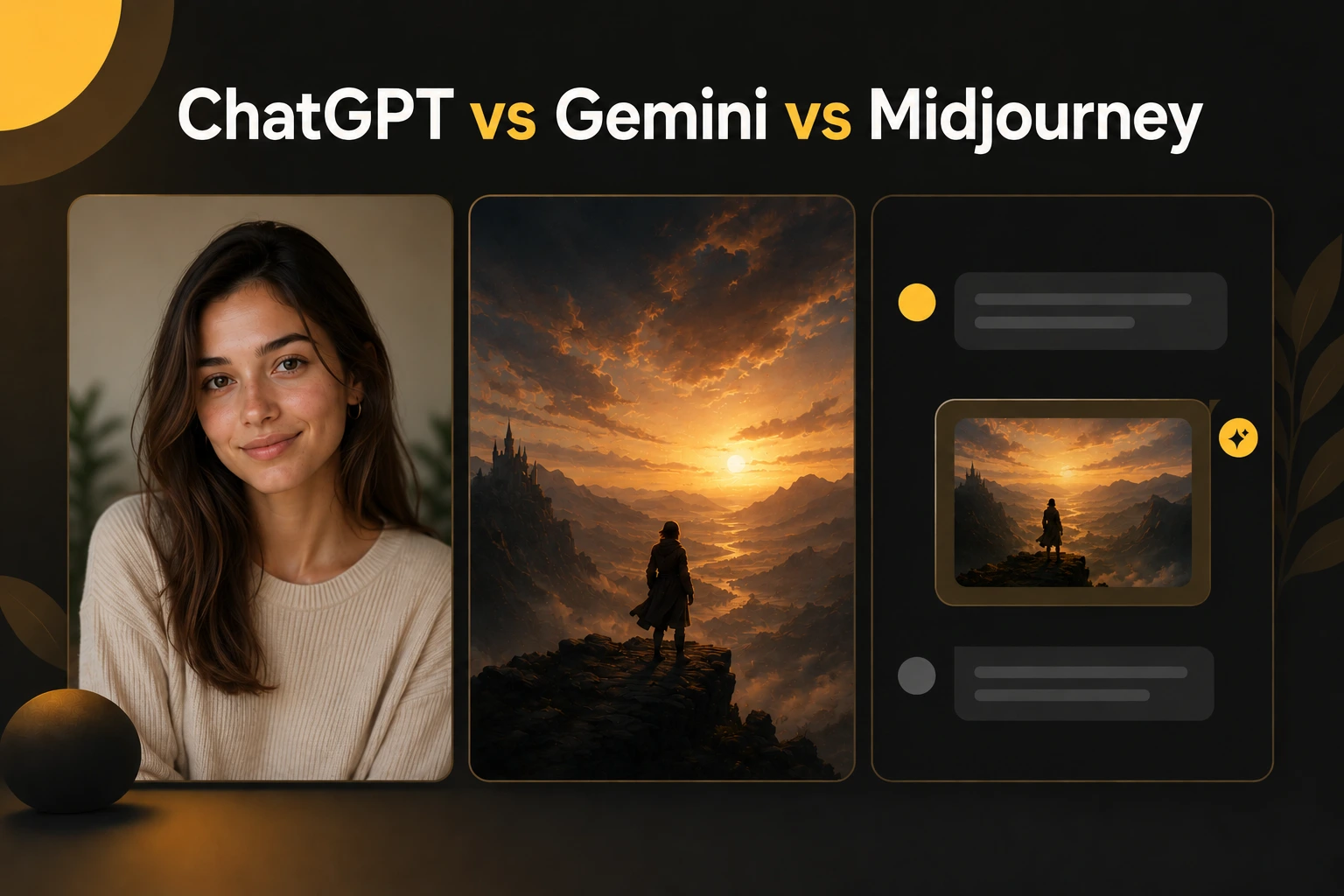 ChatGPT vs Gemini vs Midjourney: Which Is Best for AI Images?
