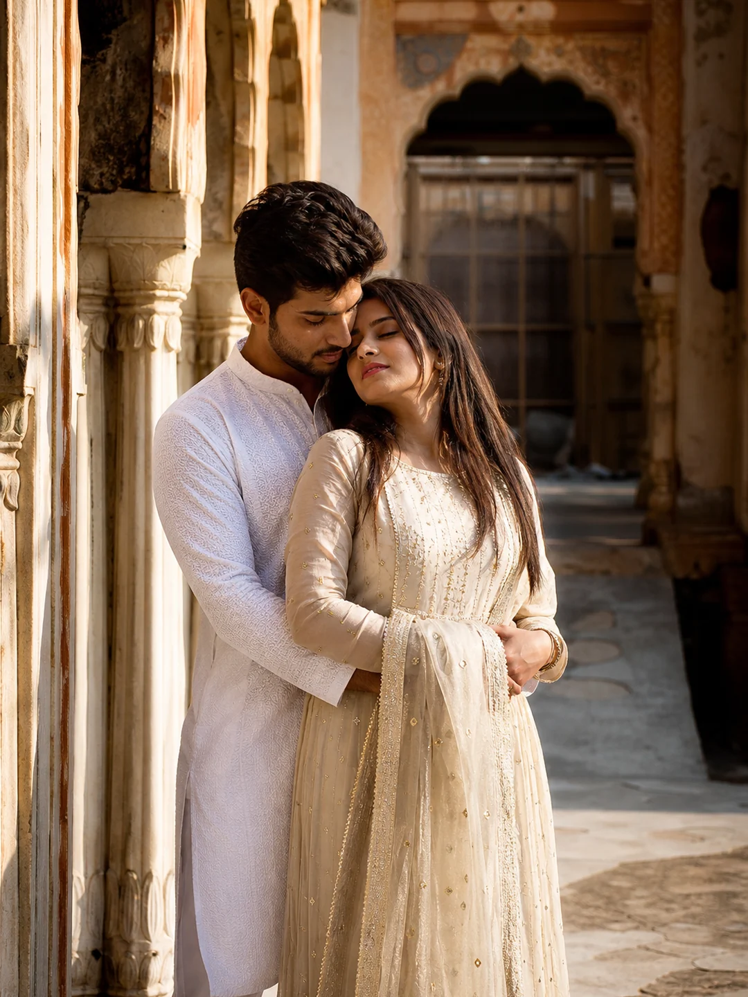 gemini romantic couple ai photo prompt example 1 — 5 Stunning Gemini Romantic Couple AI Photo Prompts 2026