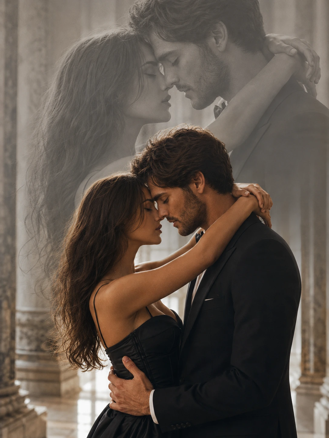 Double Exposure Couple – Gemini AI Photo Prompt — image 2