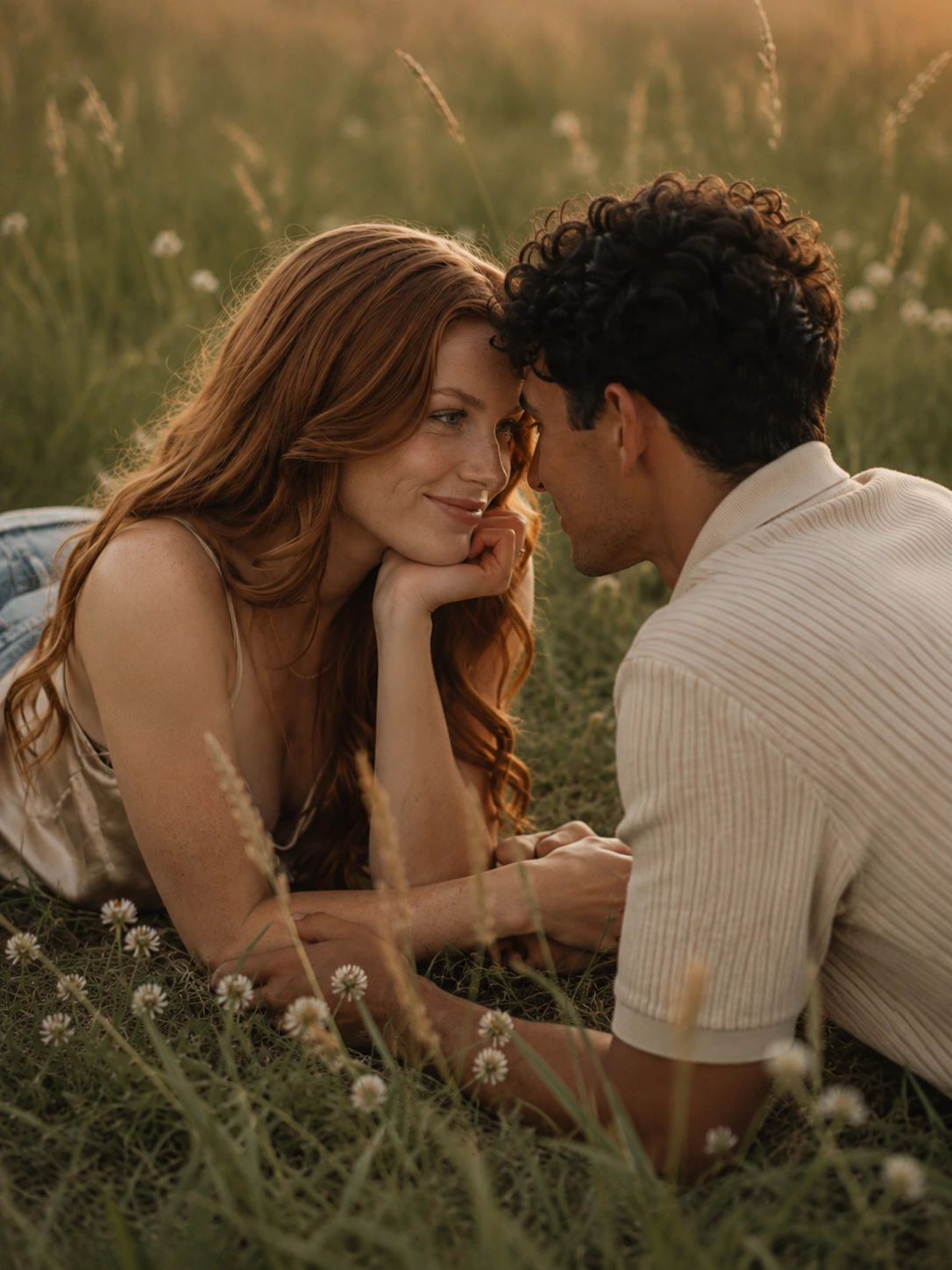 Tall Grass Couple – Gemini AI Photo Prompt — image 4