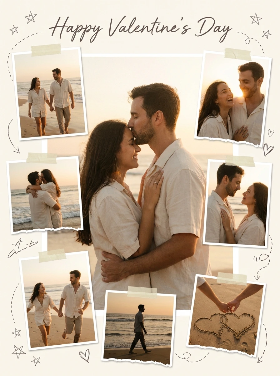 Valentine's Day Couple AI Photo Prompt for Gemini — image 3