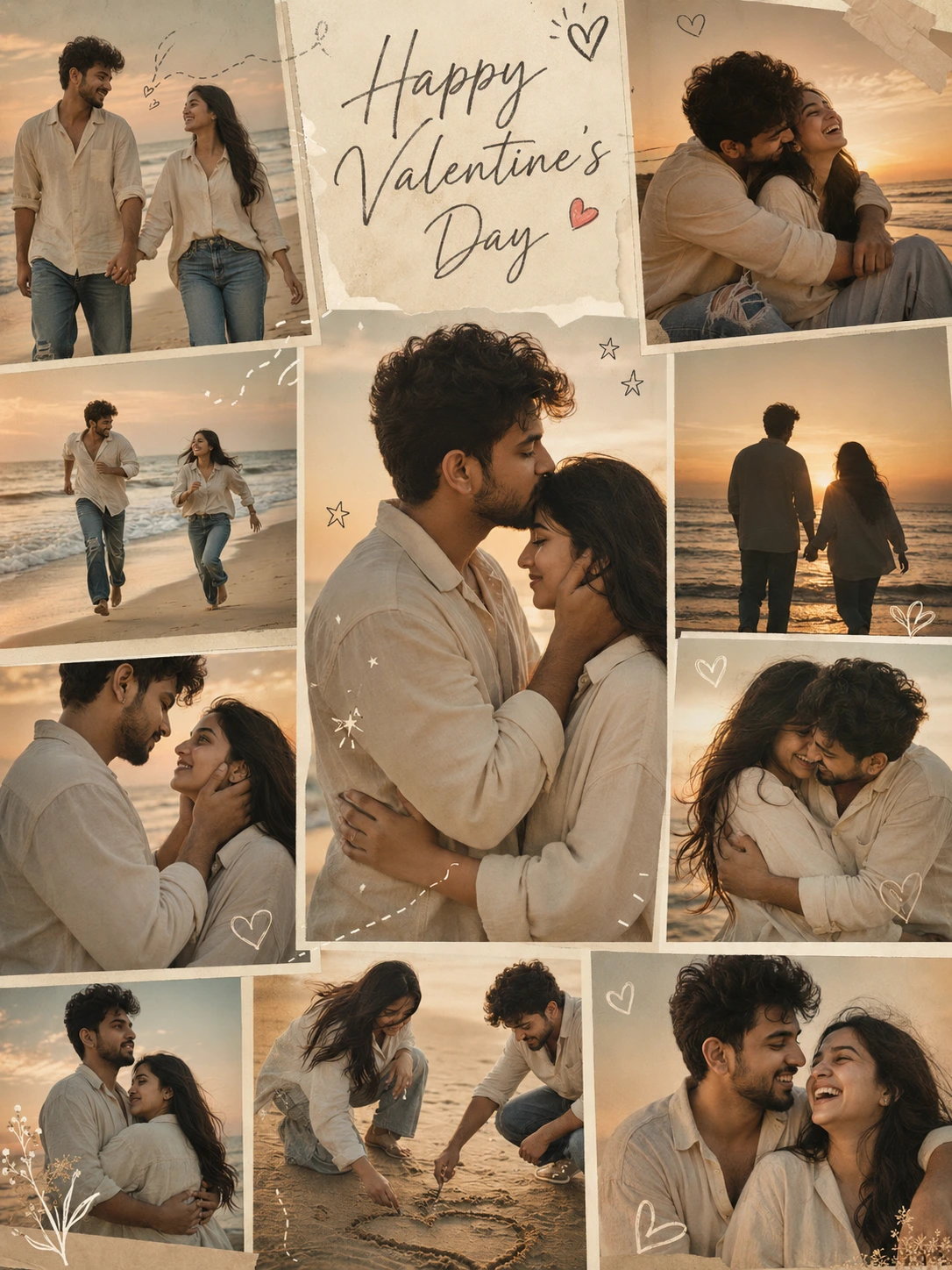 Valentine's Day Couple AI Photo Prompt for Gemini — image 1