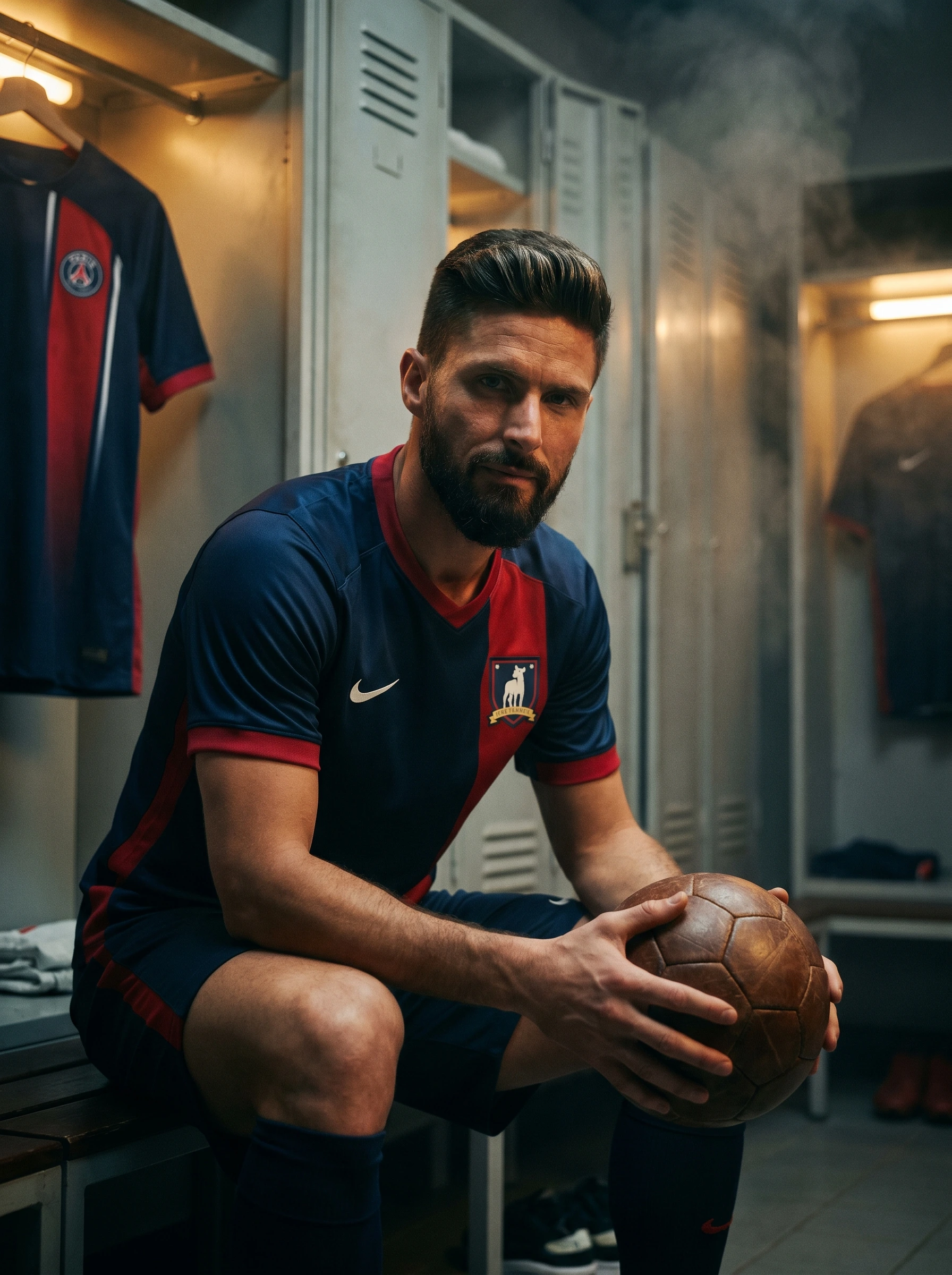 Footballer Portrait AI Photo Prompt for Gemini — image 1