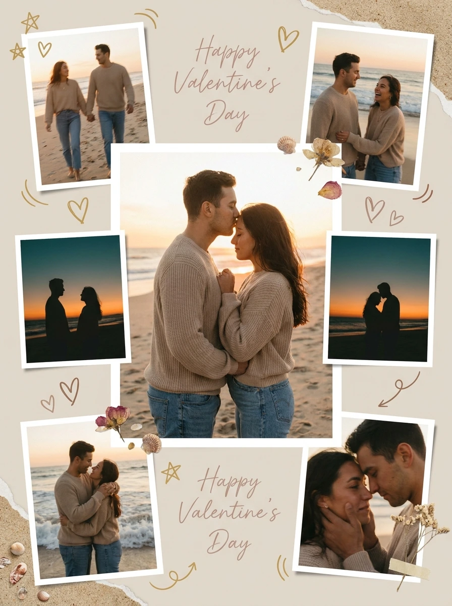 Valentine's Day Couple AI Photo Prompt for Gemini — image 2