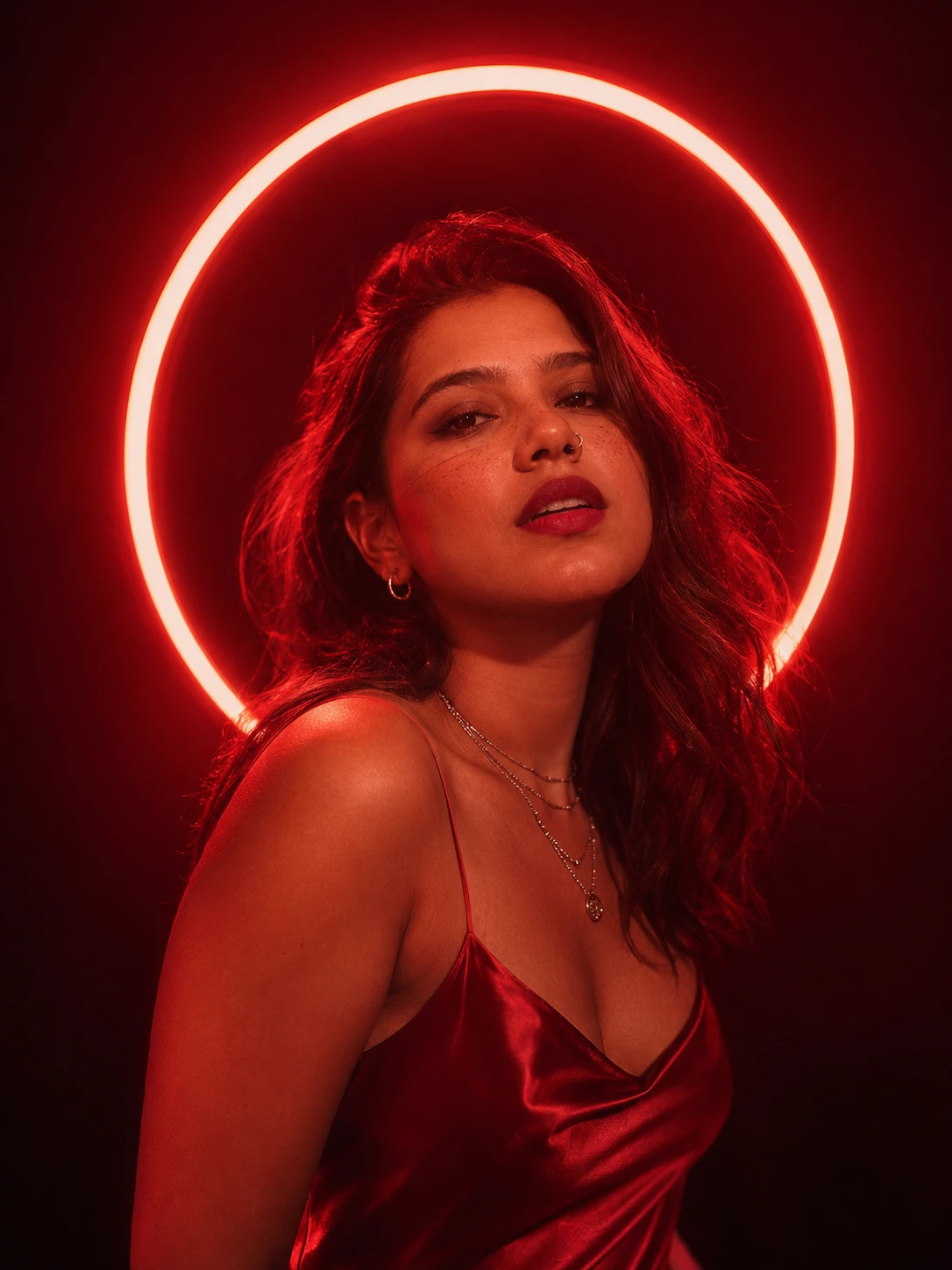 Neon Ring Portrait AI Photo Prompt for Gemini — image 4