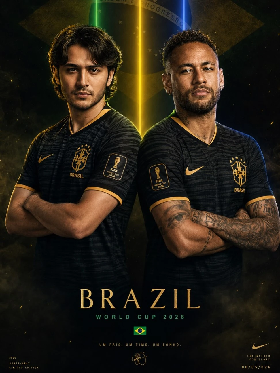 Cinematic World Cup Football Poster – AI Prompt